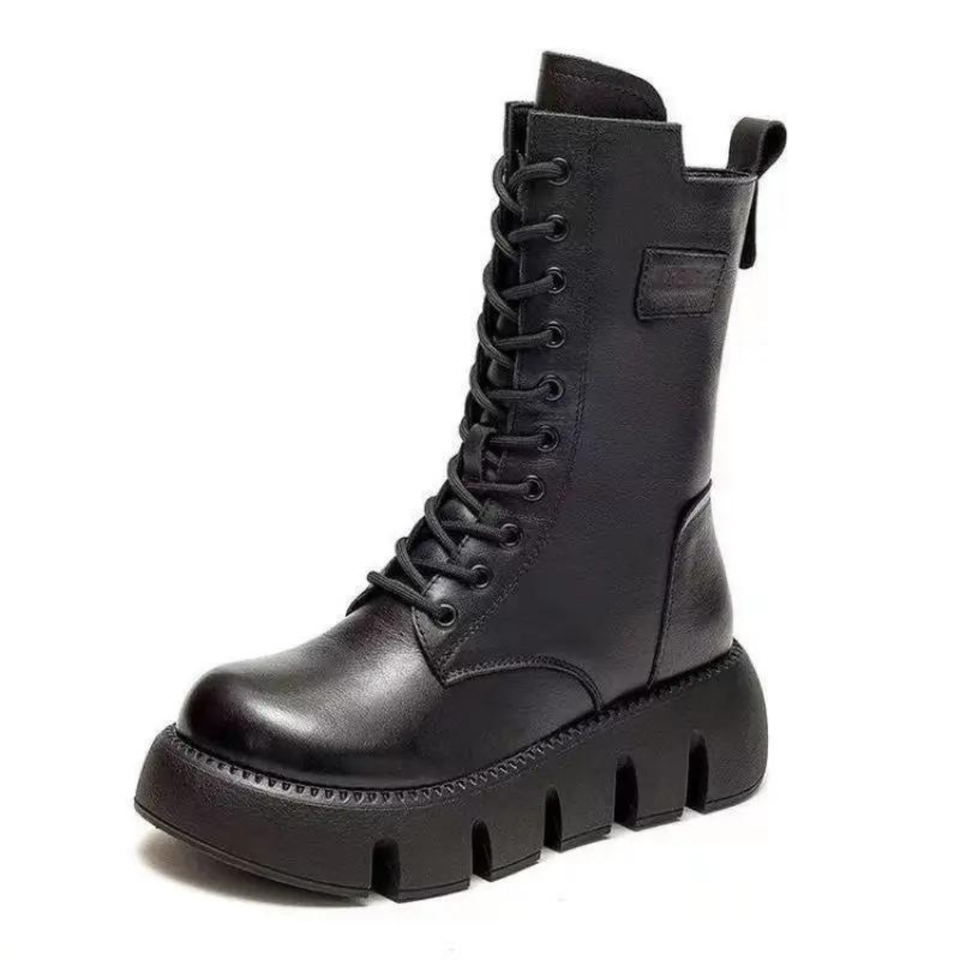 Modeline | Bottes en Cuir Ultra Confortables & Chaudes