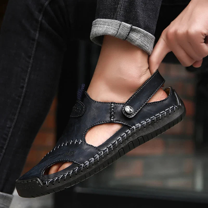 Modeline | Sandales Orthopédiques en Cuir