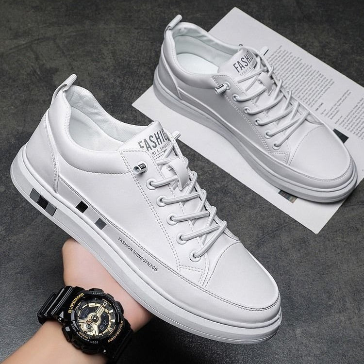 Modeline | Chaussures décontractées en cuir véritable