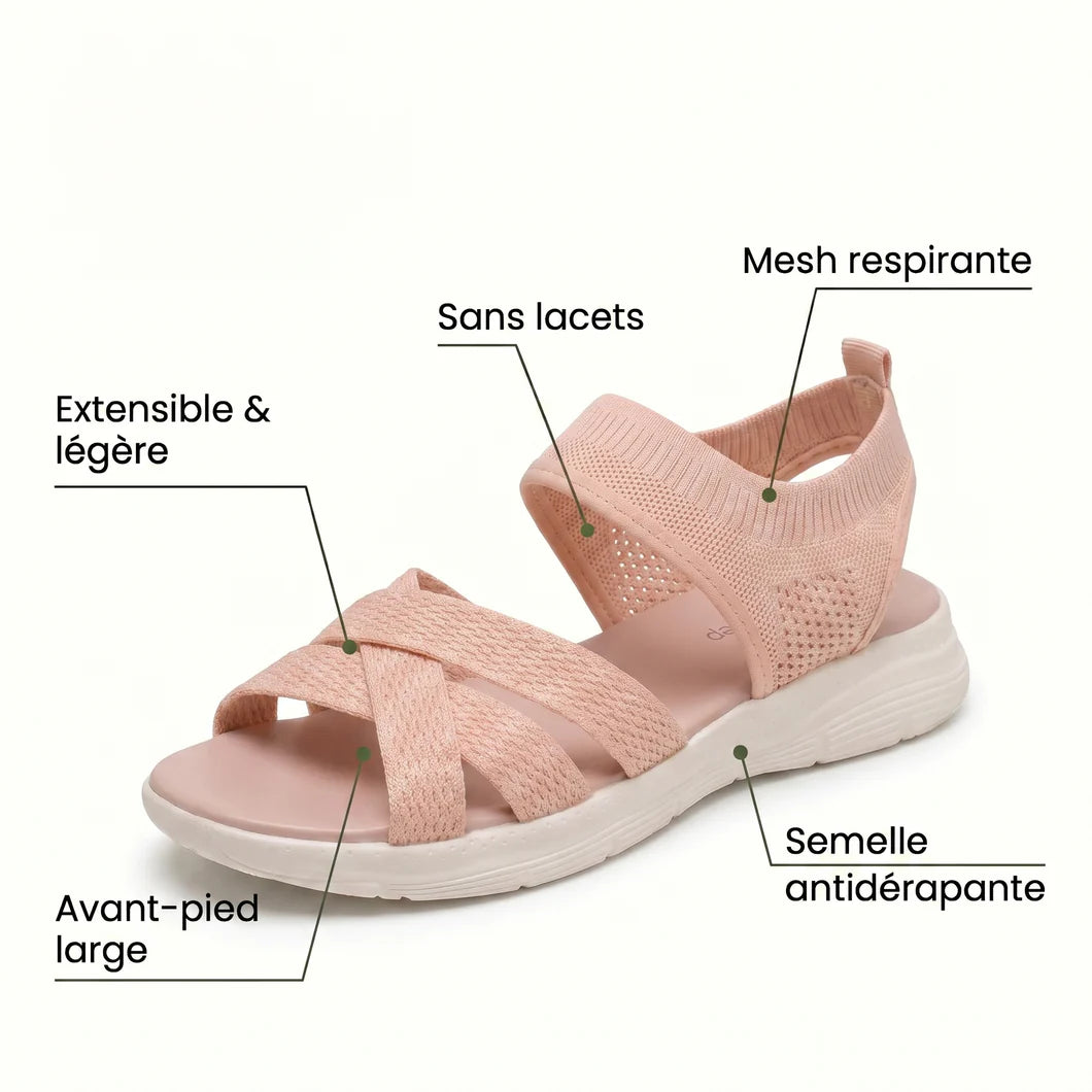 ErgoLina™ - Sandales à confort orthopédique pour femme