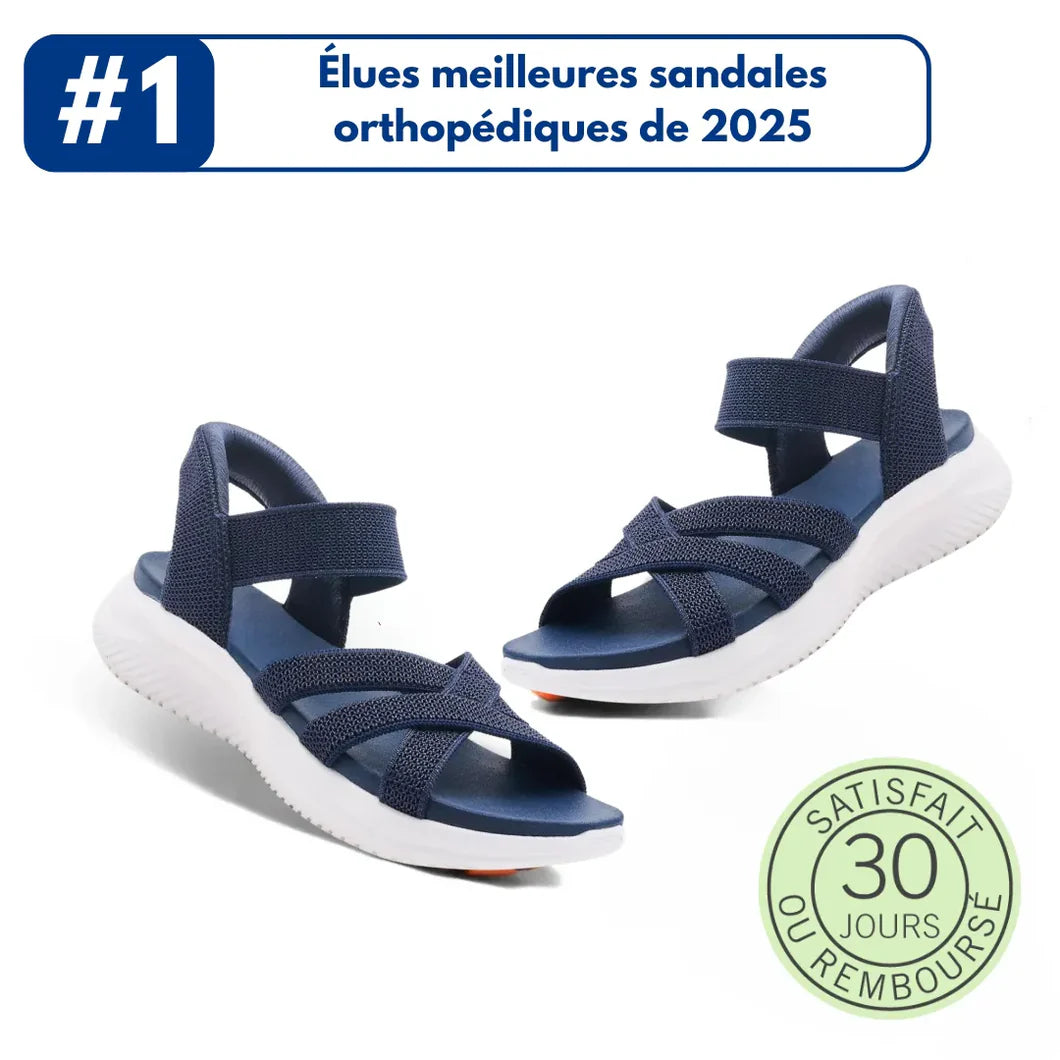 ErgoLina™ - Sandales à confort orthopédique pour femme