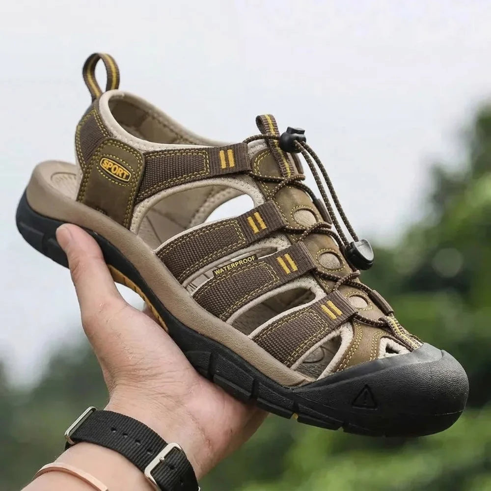 Sandales de confort tout-terrain pour hommes • OrthoStride™