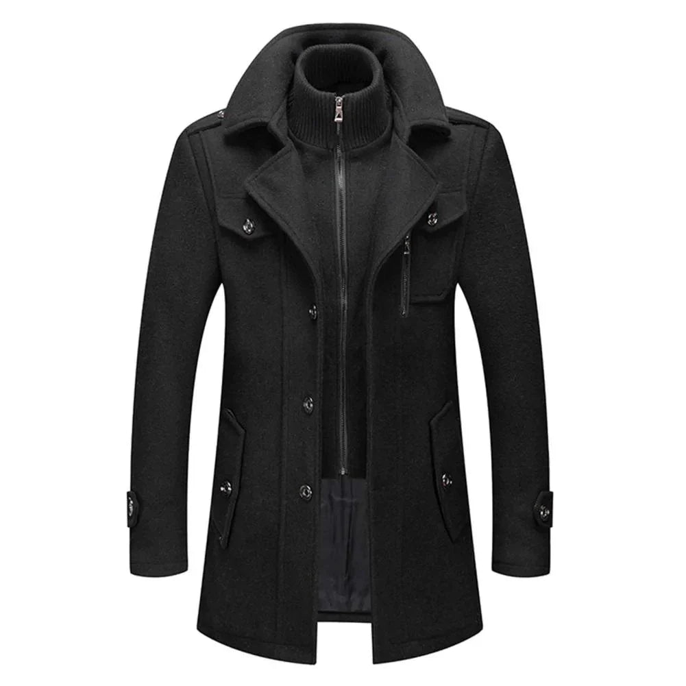 Manteau deux pièces pour homme : style et chaleur au quotidien | PEAKY™