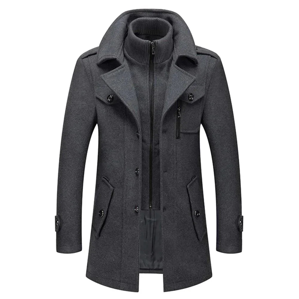 Manteau deux pièces pour homme : style et chaleur au quotidien | PEAKY™