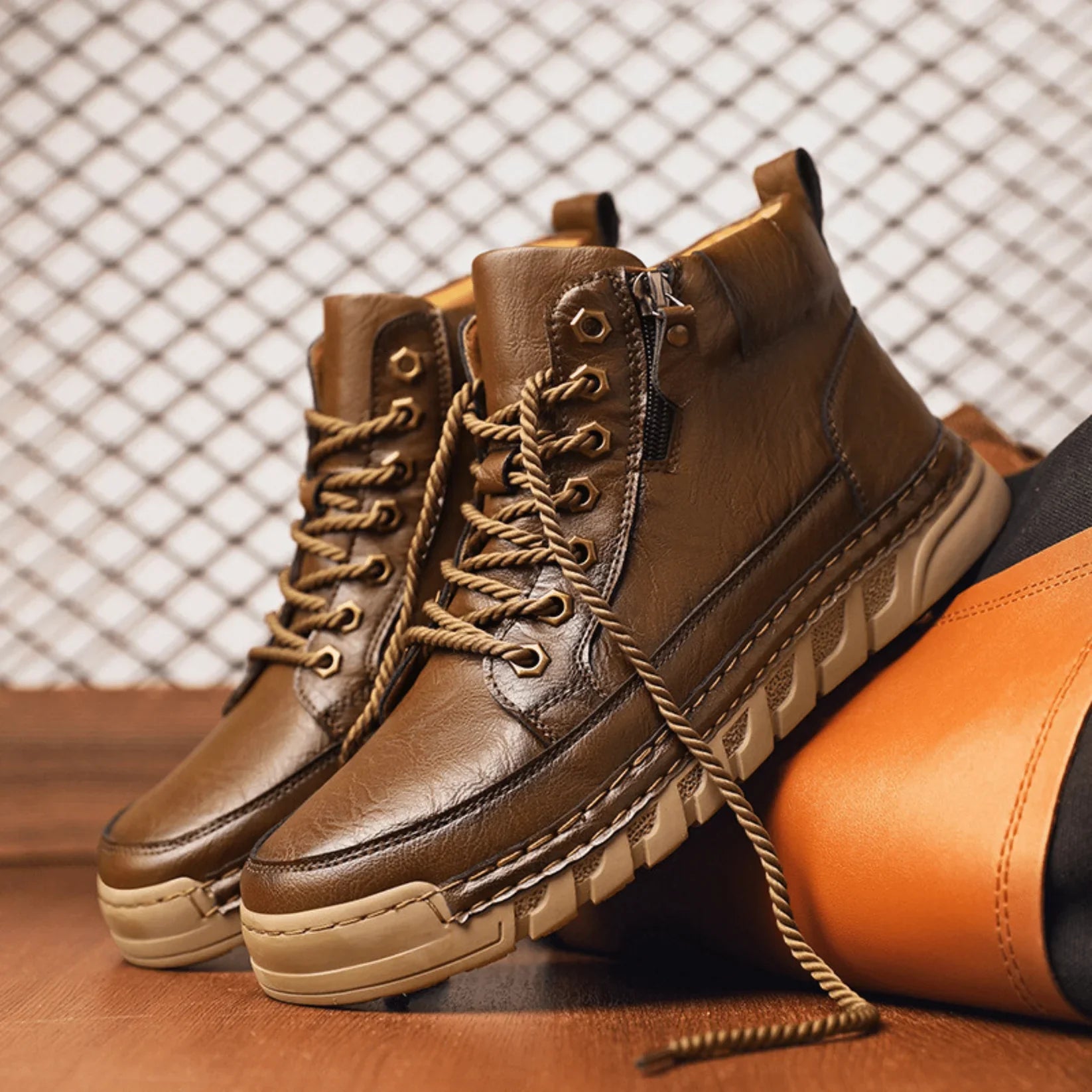 Apollo™ • Bottes urbaines en cuir premium